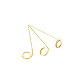 12 cm Disposable Bamboo Ring Skewer - hotpackwebstore.com - Bamboo Skewer